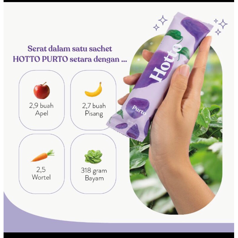 

HOTTO PURTO UNGU 5 SACHET