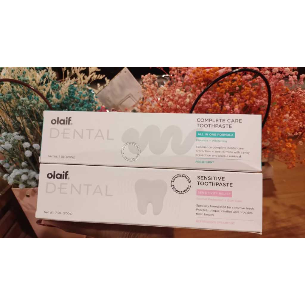 Olaif Dental Complete Care Toothpaste 200g - Olaif Dental Sensitive Toothpaste 200g