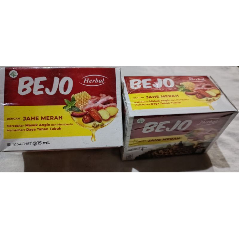 

Herbal Bejo Jahe Merah Sachet @15 mL isi 12