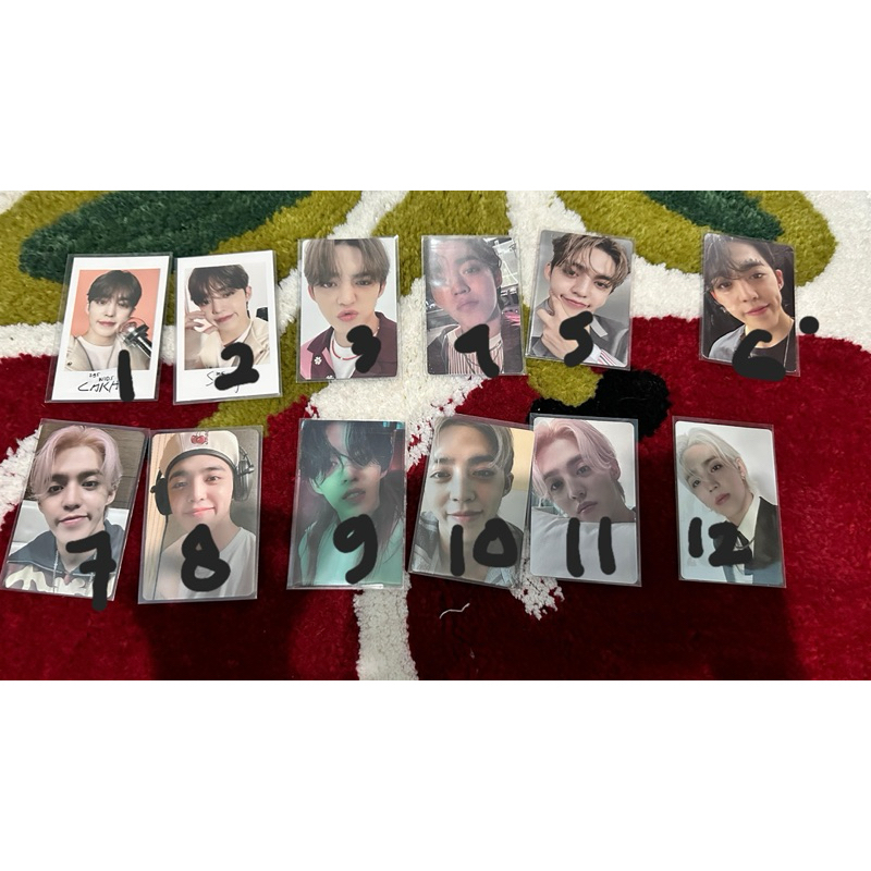 PHOTOCARD PC SCOUPS SEUNGCHEOL SEVENTEEN