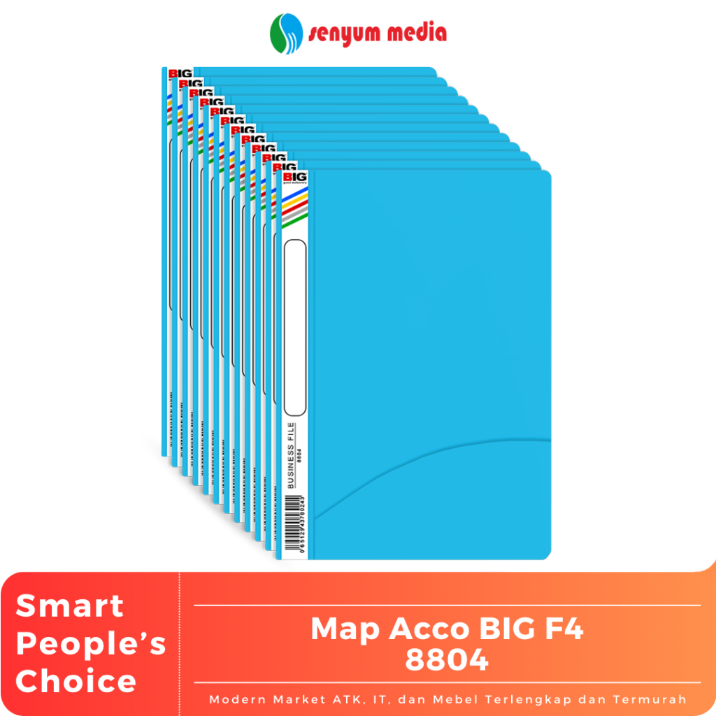 

Map Acco BIG F4 8804 (1 Lusin Isi 12 Pcs) (S:DZN)