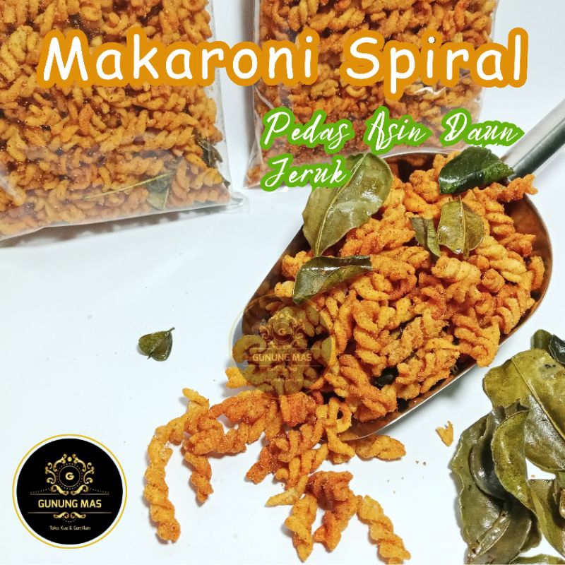 

MAKARONI SPIRAL MACARONI SPIRAL RASA PEDES Daun jeruk Berat bersih 1 kg - Pedas daun jeruk