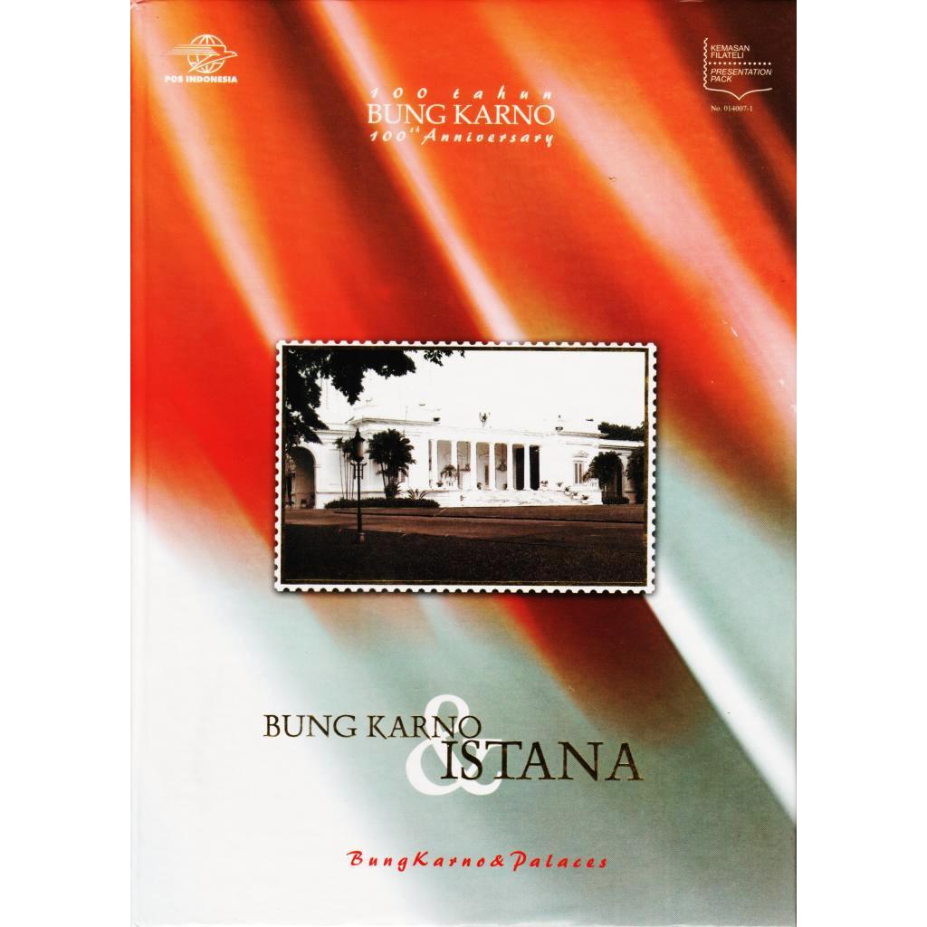 

Perangko Filateli BX4-6 Indonesia Kemasan Khusus 2000 Bung Karno & Istana