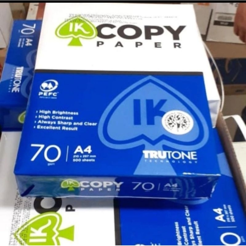 

Kertas HVS A4 70 gr Ik Copypaper Kertas Fotocopy