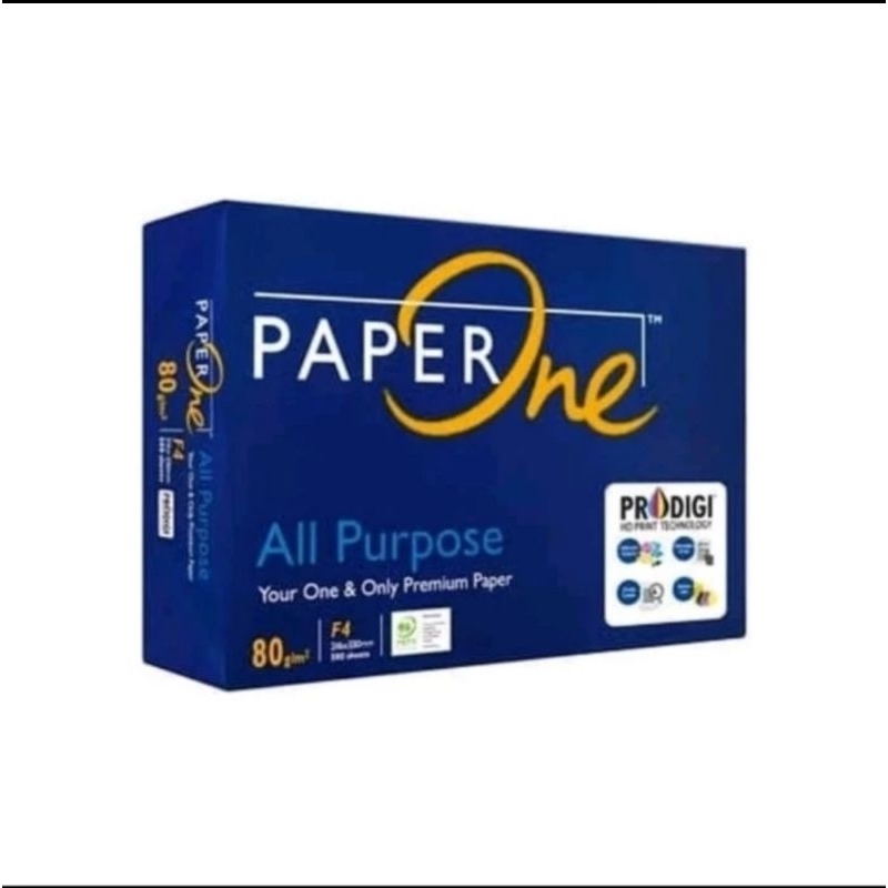 

Kertas HVS F4 Folio 80 Gr Paperone Kertas Fotocopy