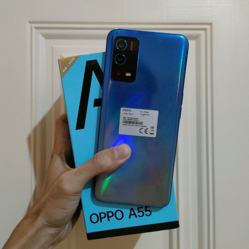 OPPO A55 4/64 SECOND MULUS FULLSET ORIGINAL