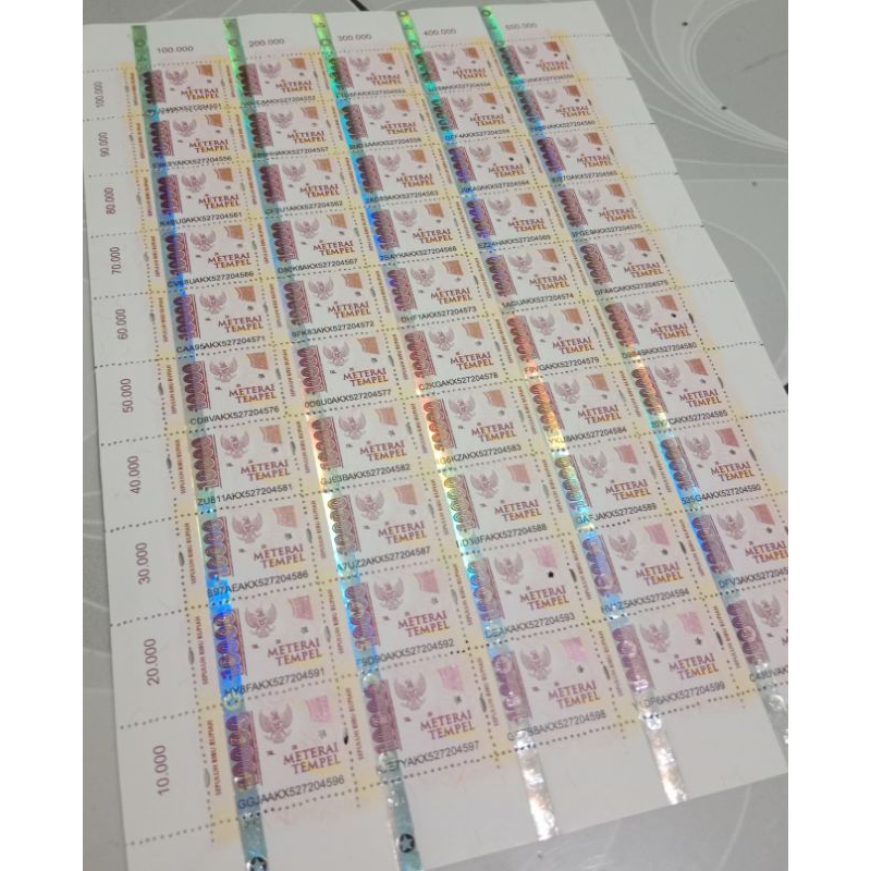 

Matrai 10.000 10pcs Asli