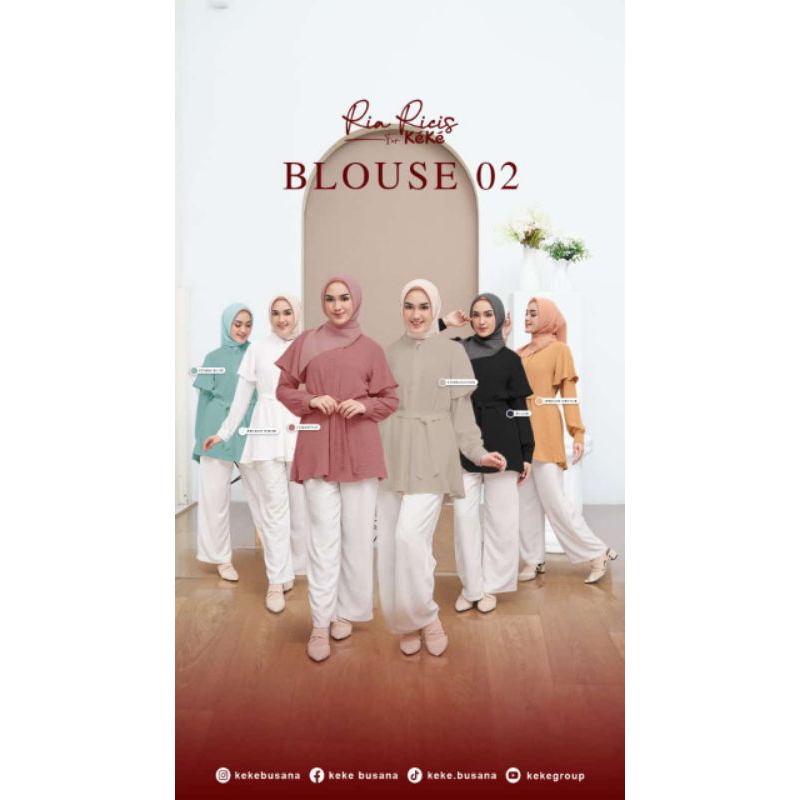 Tunik Cantik Keke/Blouse 02/Atasan Keke