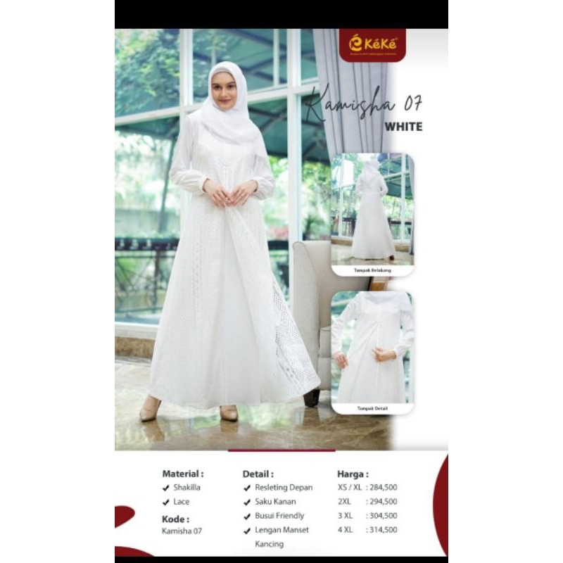 Gamis cantik dari Keke/Kamisha 07, Kamisha 08, Kamisha 09