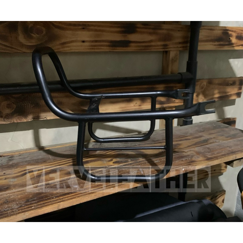 bracket sidebag kawasaki w175 , rak samping w175, sidebag