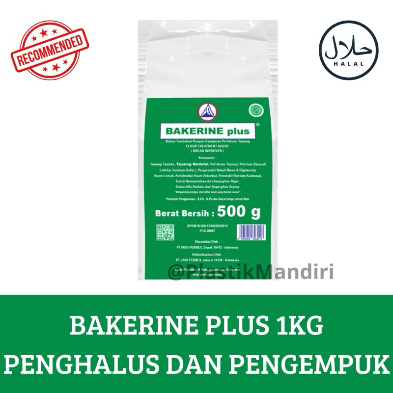 

Bakerine Plus Berat 500g (Penghalus & Pengempuk)