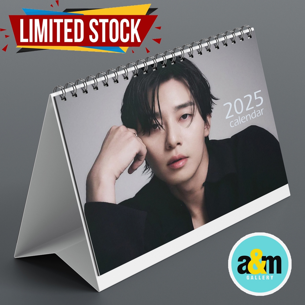

A&M Kalender Park Seo Joon Kalender Meja Kalender 2025 Kalender K-POP