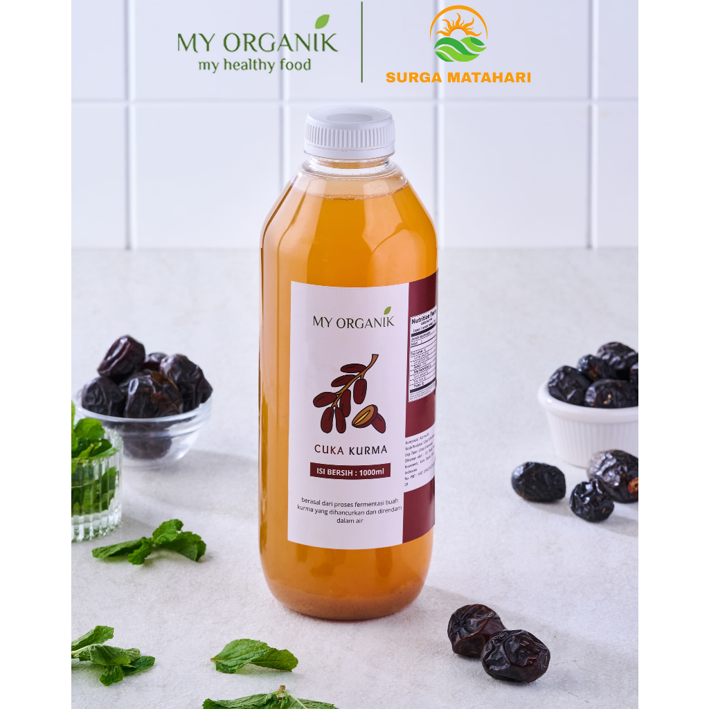 

My Organik Cuka Kurma Organik Dates Premium Original with mother