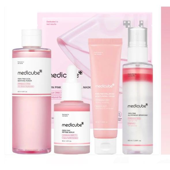 [READY] MEDICUBE PDRN PINK LINE Original Korea Serum / toner / moisturizer / mask