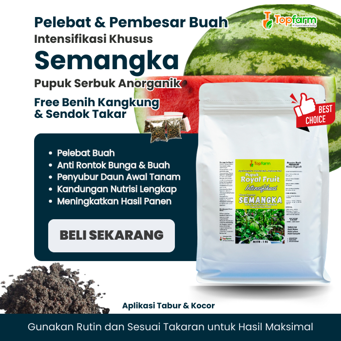 Pupuk Semangka Pembesar Buah / Pupuk Semangka Terbaik / Pupuk Booster Semangka Pembesar Buah
