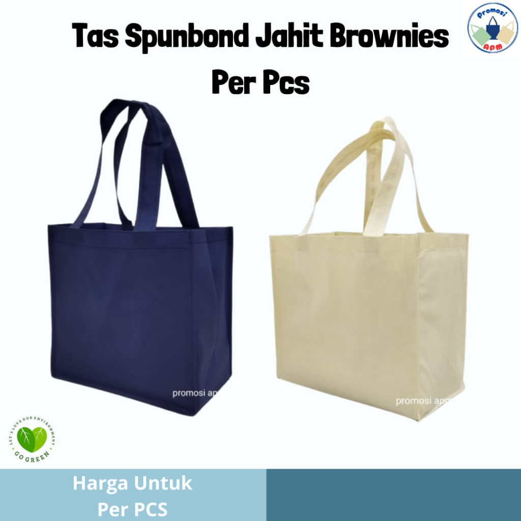 

Tas Spunbond Jahit Brownies Per Pcs