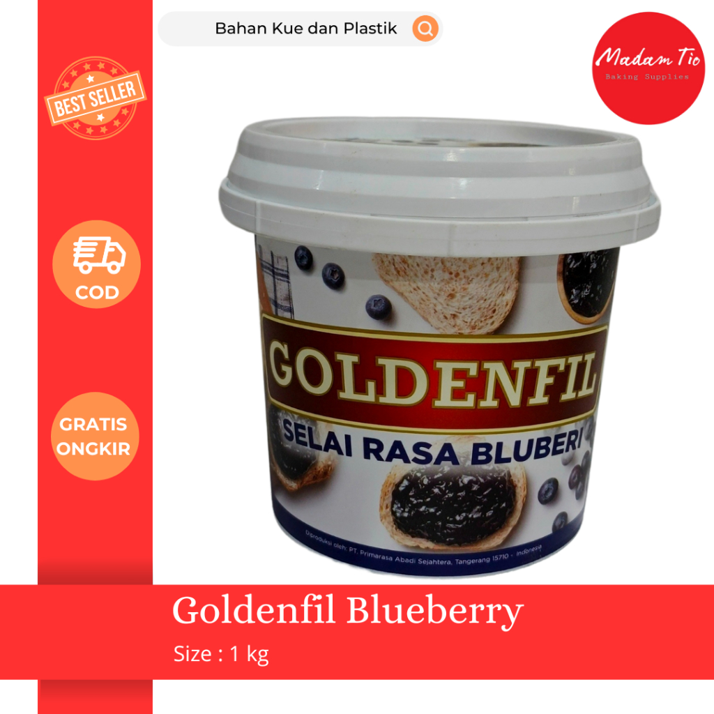

Goldenfil Blueberry 1 kg 1 pcs