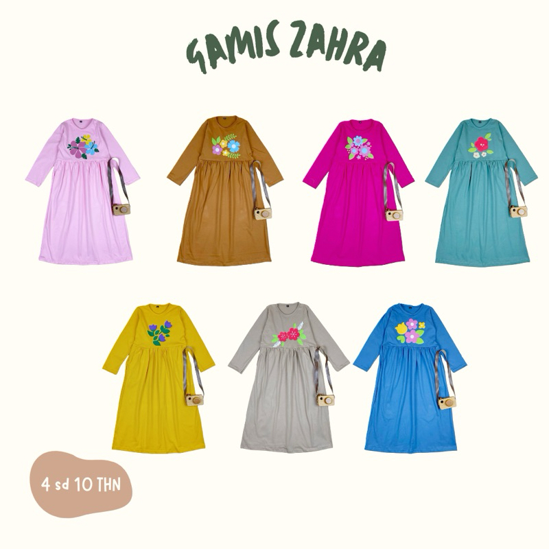 GAMIS ANAK ZAHRA JUNIOR PINEAPPLE KIDS