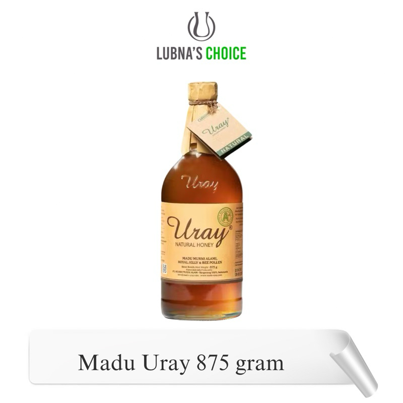 

Madu Uray Natural Honey 875gr Grade A+ with Royal Jelly and Bee Pollen