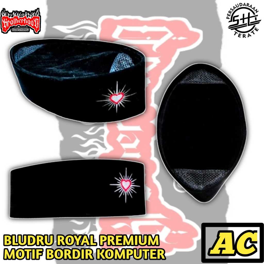 SONGKOK PSHT BORDIR HATI BERSINAR