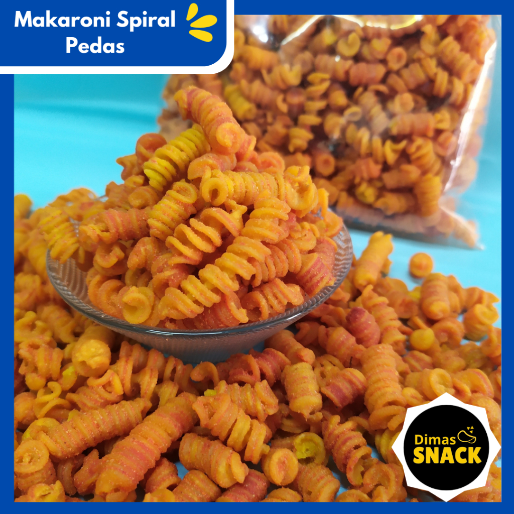 

[250 GR] Makaroni Spiral Pedas