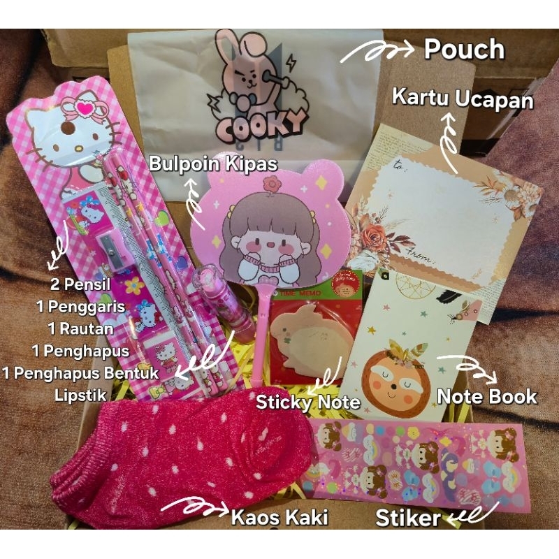 

Hampers ATK Anak - Anak (Pink)