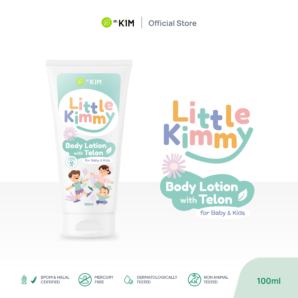 Little Kimmy Body Lotion with Telon for Baby dan Kids by dr KIM Skincare
