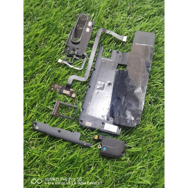 Part mi note 10 Pro, buzzer,NFC, tutup Kamera + frame