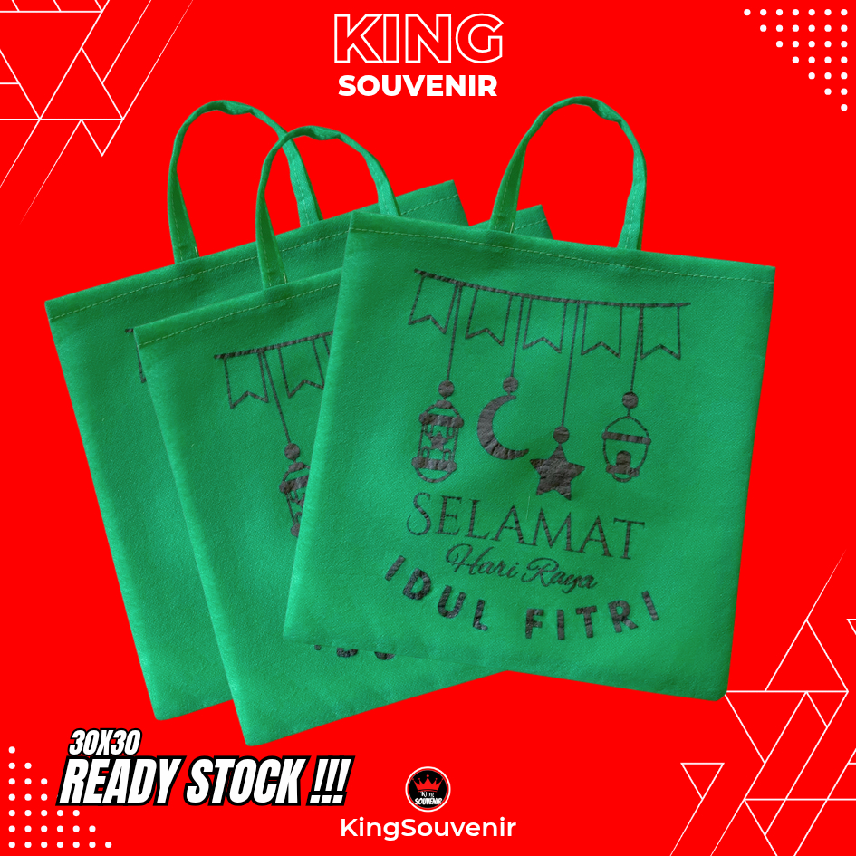 

TAS SPUNDBOND HAMPERS LEBARAN HARI RAYA IDUL FITRI BINGKISAN LEBARAN READY STOK F 30x30