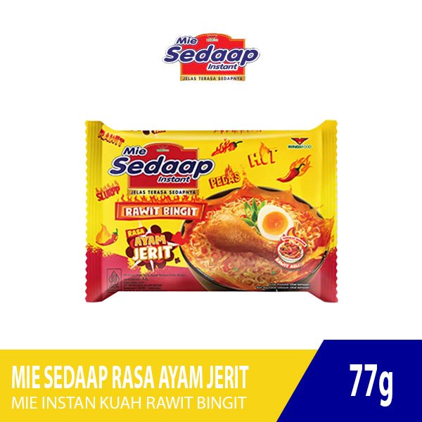 

Sedaap Mie Mie Instant Kuah Ayam Jerit 77G
