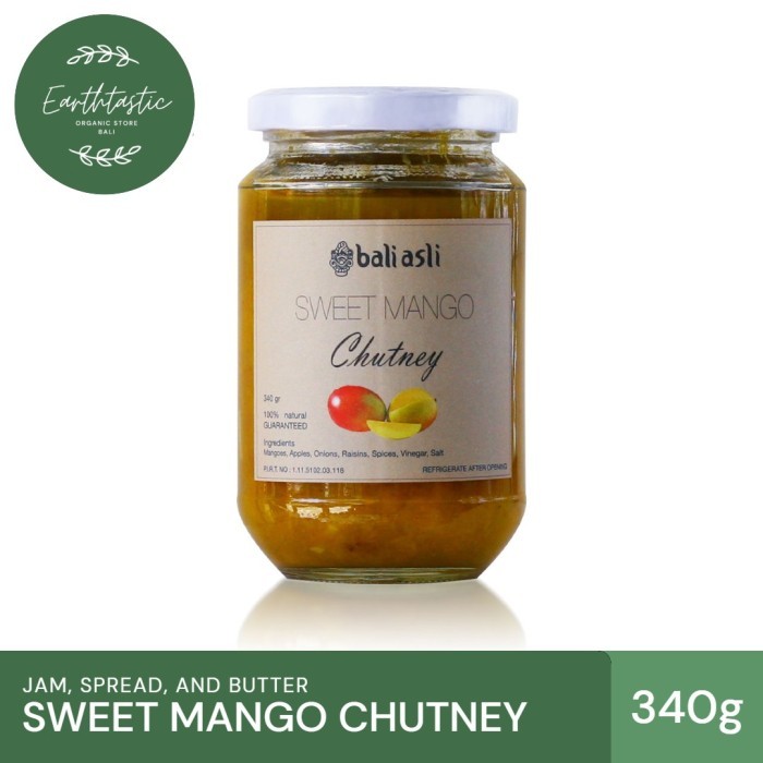 

Bali Asli Sweet Mango Chutney / Chutney Mangga Manis 340gr