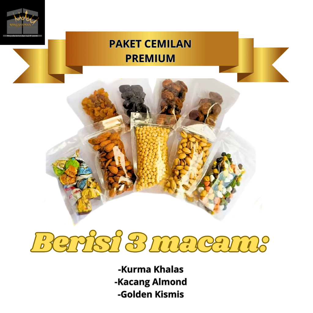 

Paket Snack Premium 50gr dan 100gr