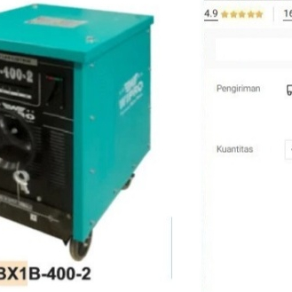 

Travo Las 400A WIPRO Watt Besar AC MMA Mesin Las BX1-400 A Trafo Las