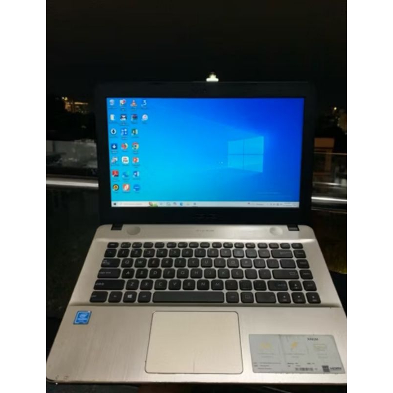 LAPTOP ASUS X441M INTEL CELERON N4000, HDD 1 TB, RAM 4GB, OS WIN10 (BEKAS)