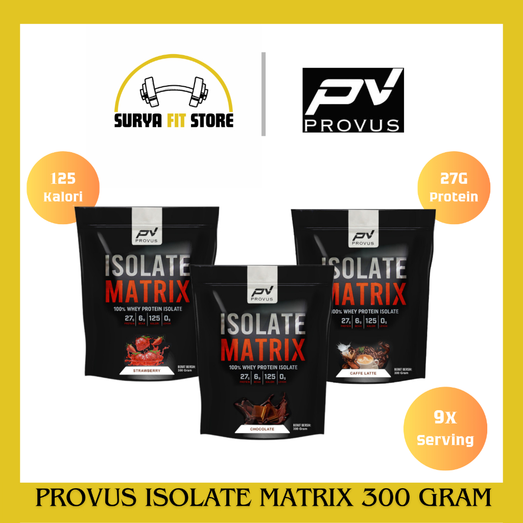 Provus Isolate Matrix 300 Gram Whey Protein Isolate