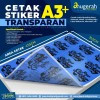 

Cetak Stiker Transparan / Sticker Transparant A3+ Custom -Label Produk