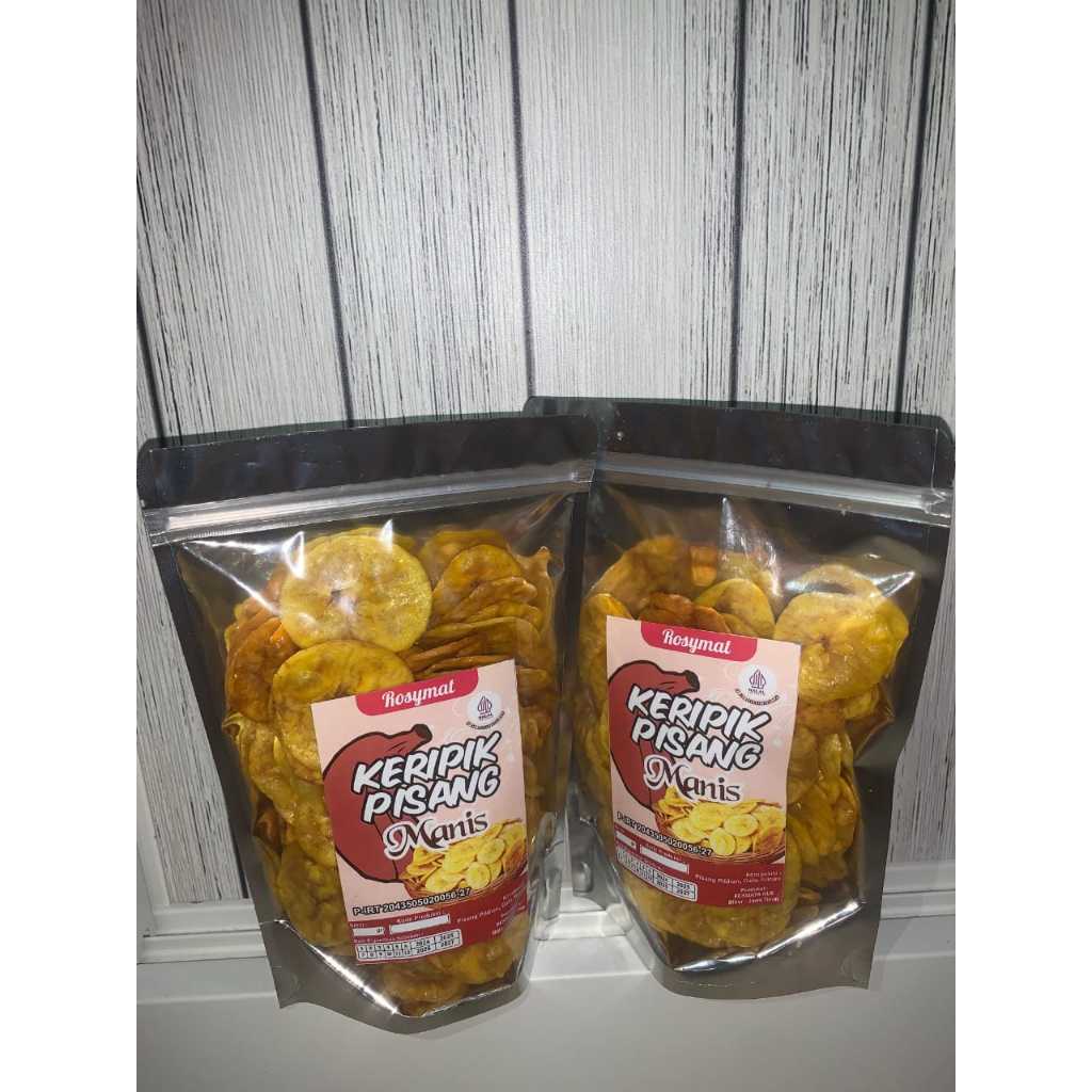 

Keripik Pisang Manis / Camilan Keripik Pisang 125gr