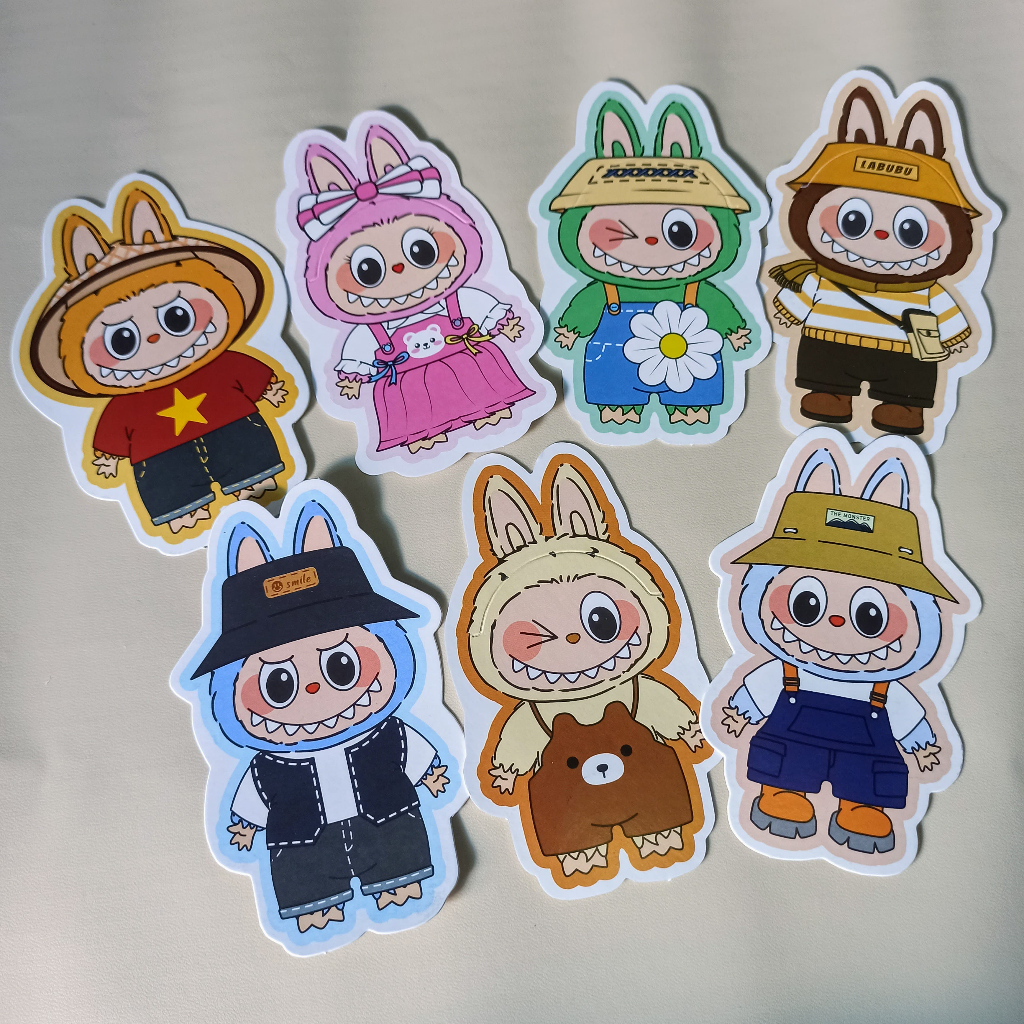 

Amplop Lebaran 3D Series Labubu ( Isi 5 Pcs )