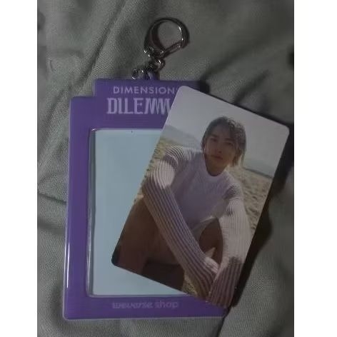 (FREE CARD HOLDER) READY PHOTOCARD OFFICIAL DIMENSION DILEMMA NI-KI