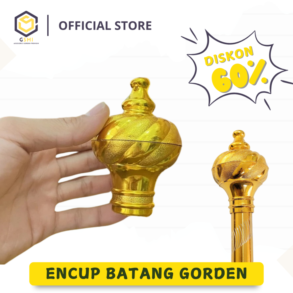 ENCUP BESI GORDEN TUTUP BATANG ENCUP TUTUP BATANG GORDENG