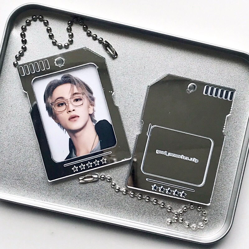 Photocard Holder - ID Holder - Keychain - rockstar.zip