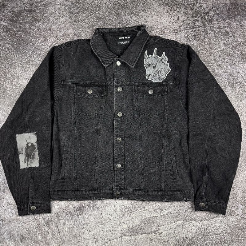 Jacket Dropdead - Satan Is Waitin '11 Limited Edition 20 Year Of Pains