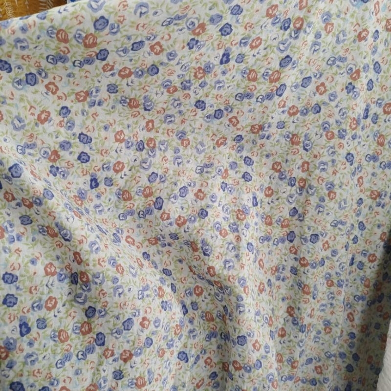 kain crincel motif - kain cotton crincle  - bahan kain silky crincel - kain krinkel motif - dress cr