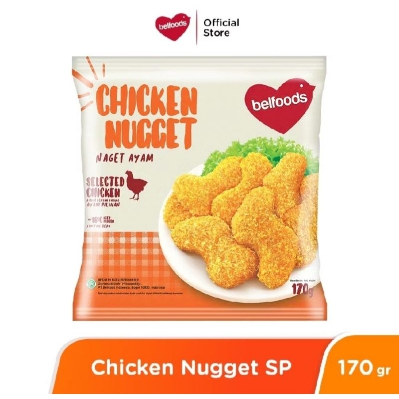 

BELFOODS CHICKEN NUGGET ORI 170GR