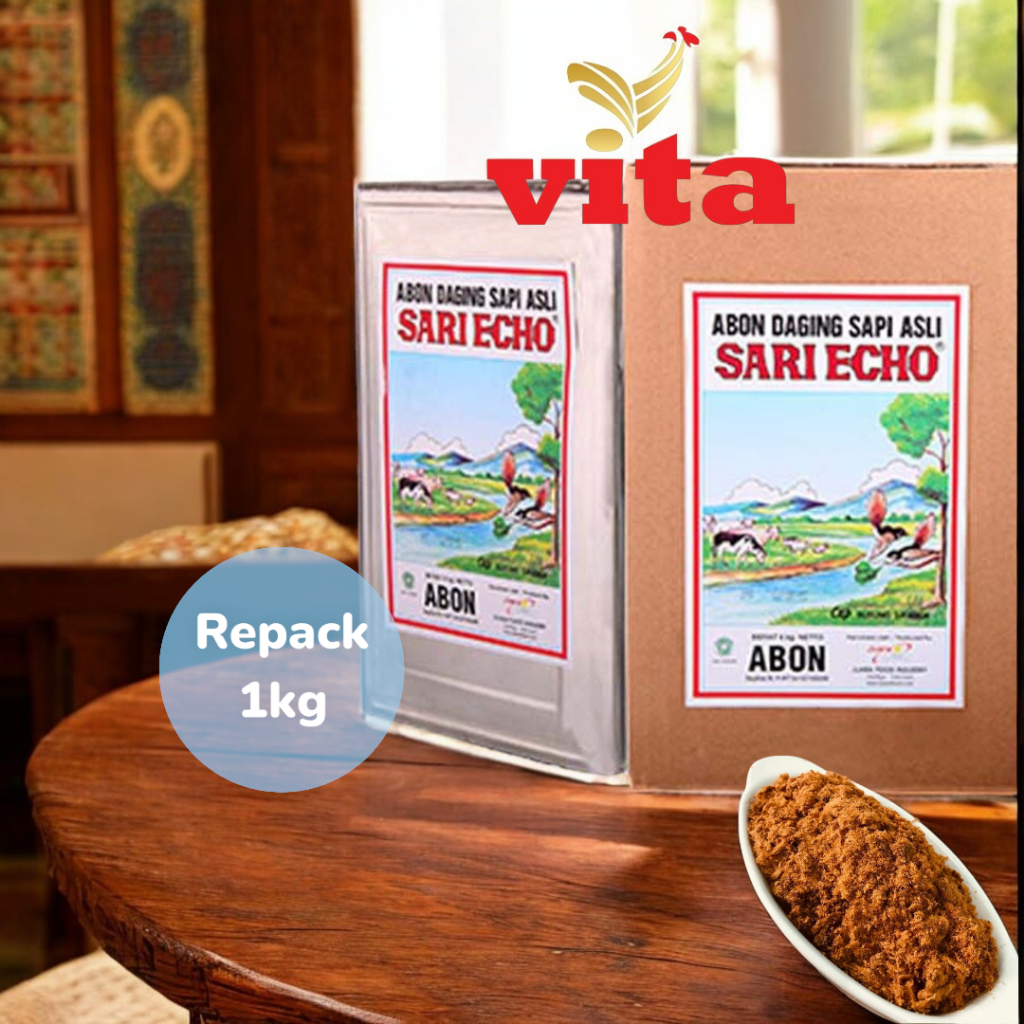 

Abon Sapi Premium 1kg Sari Echo