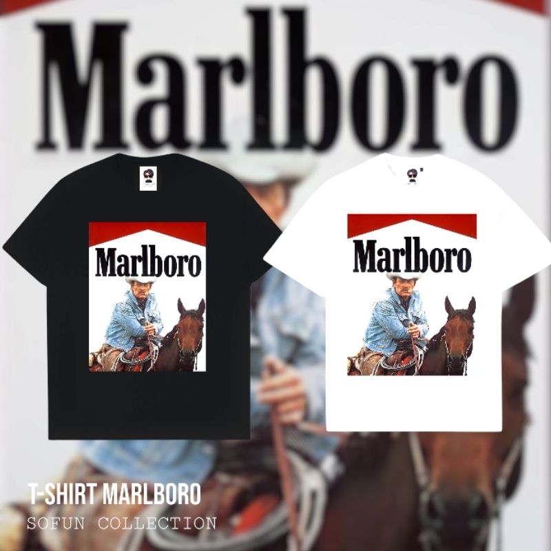 T-SHIRT PRIA // MARLBORO // T-SHIRT MARLBORO // COMBED 24S // UNISEX