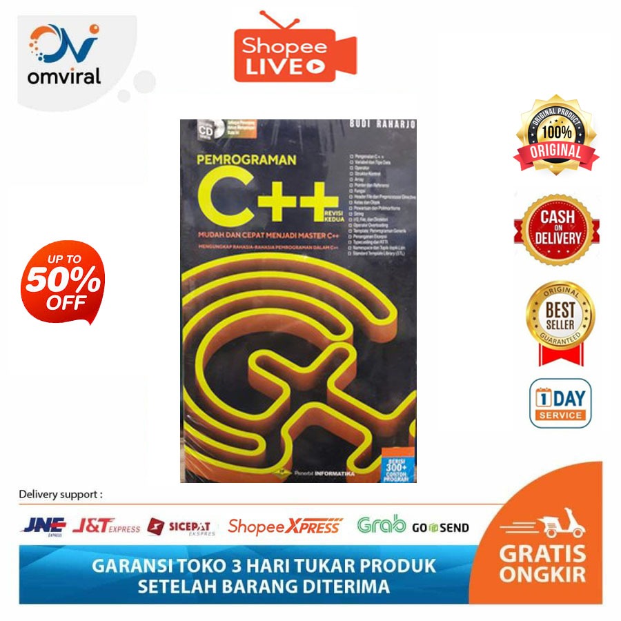 Buku Pemrograman C++ Oleh Budi Raharjo