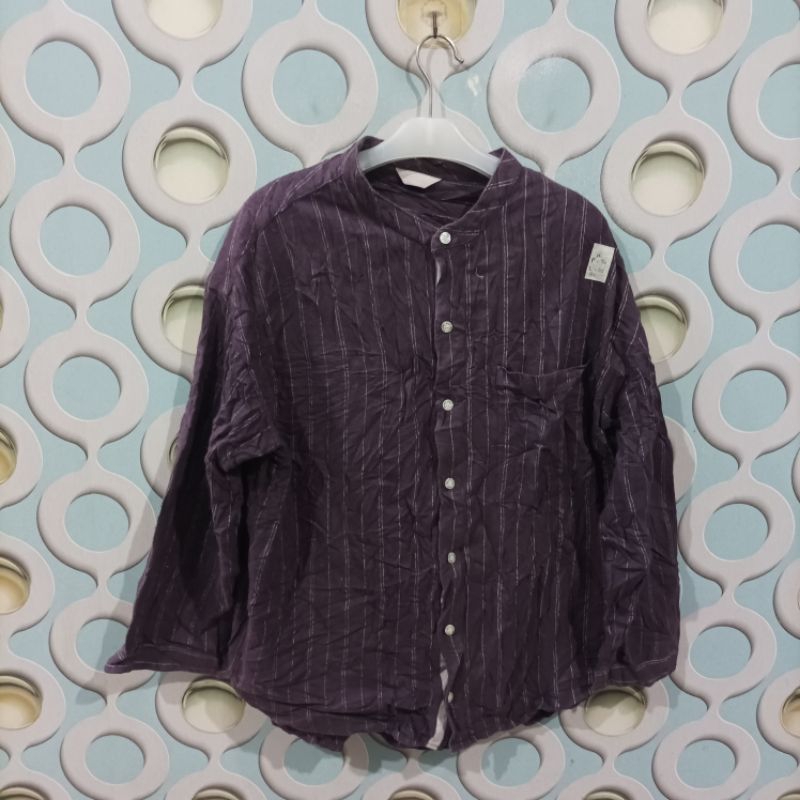 KEMEJA FLANNEL PRIA SECOND UNBRAND SIZE XL NZR040