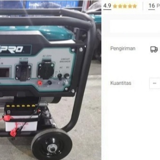 

Generator Yamamax Pro 4400 4 Tak Rubicon Genset 4400 2500 Watt Bensin