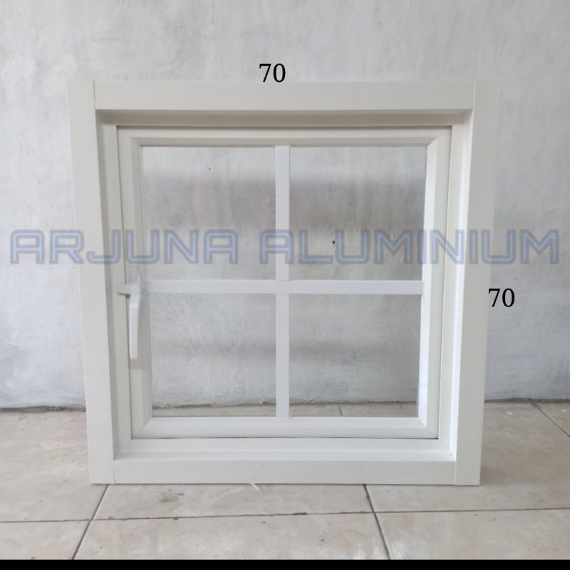 Jendela Aluminium Ornamen 70x70